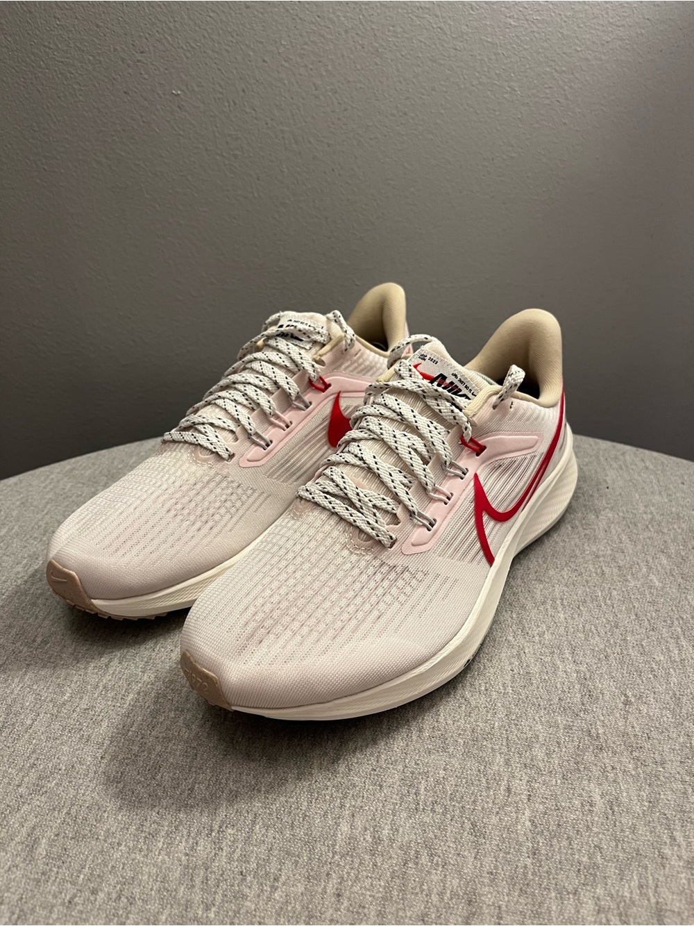 Nike Air Zoom Pegasus 39 Sail University Red Women's Shoe Size 9 FD4344-161 - Picture 9 of 11